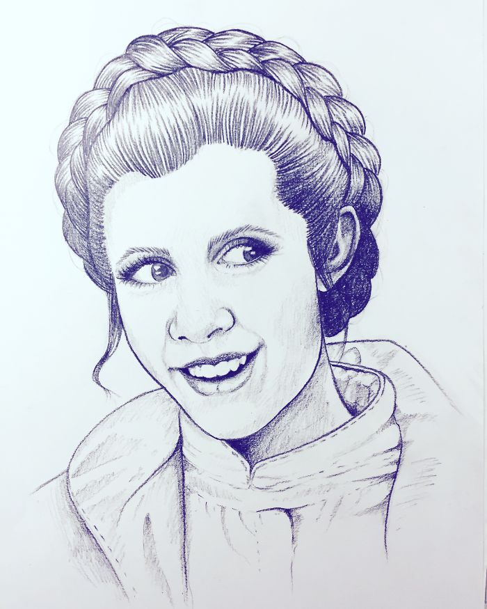 Hoth Leia By Kayleigh Hand Artist