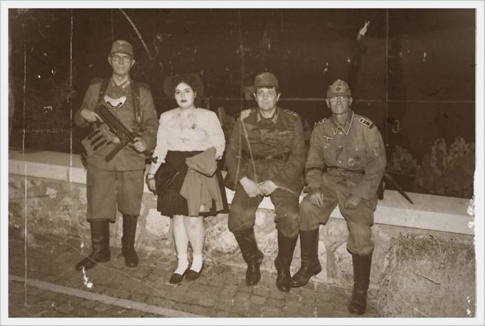 Me And Soldiers At A Vintage Fair Last Year (2016)