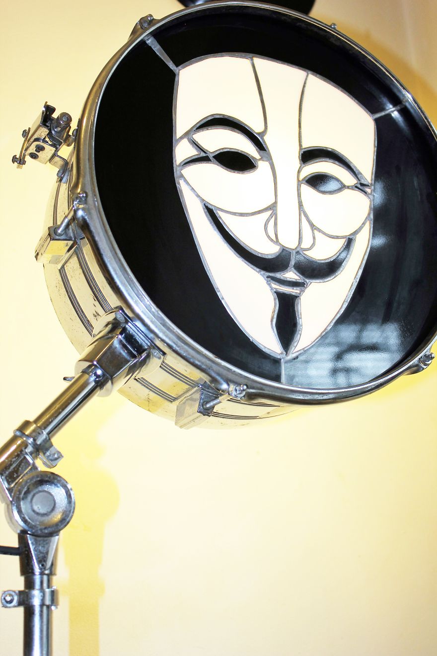 I Make Old Stuff Into Stained Glass Art!