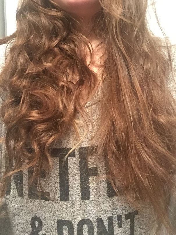 When My Hair Has A Mind Of Its Own... It Becomes A Semetrical