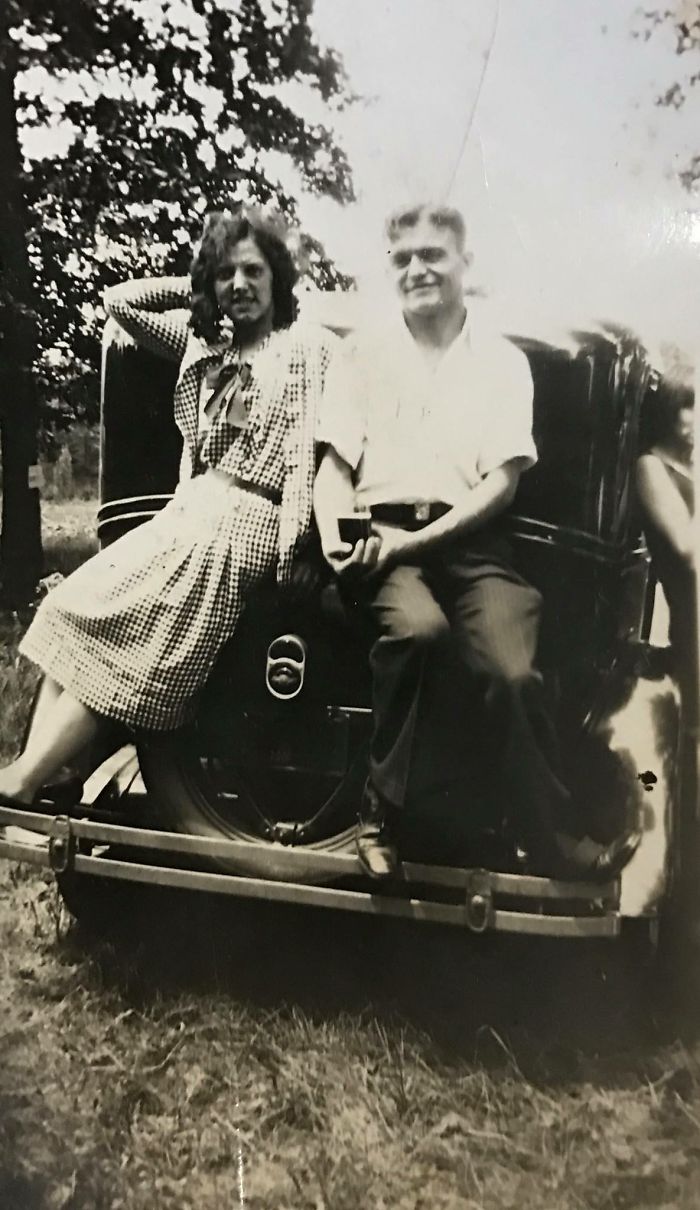 Yong Couple She Was From Italy He Was Born In The Us. She Is Now 105 Years Old. 1929 Or 1930