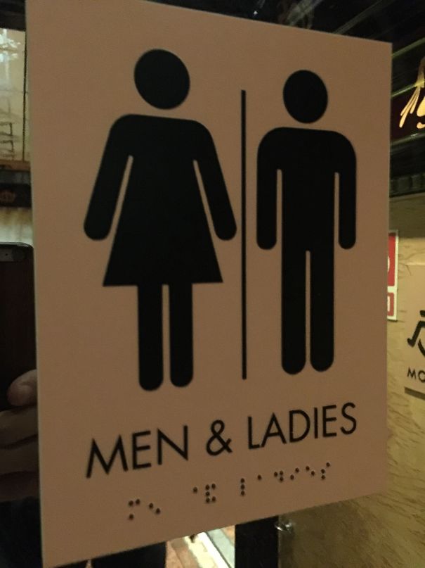 Sign Printer Was Confused...