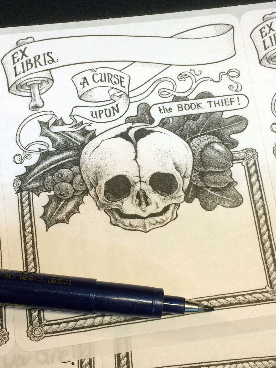 I'm Creating Book Curse Bookplates