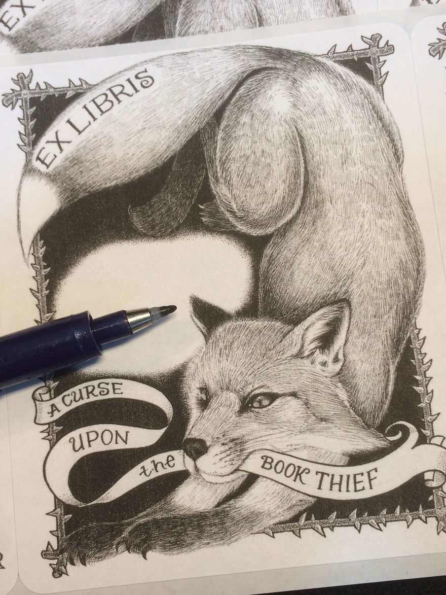 I'm Creating Book Curse Bookplates