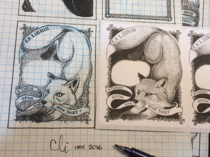 I'm Creating Book Curse Bookplates