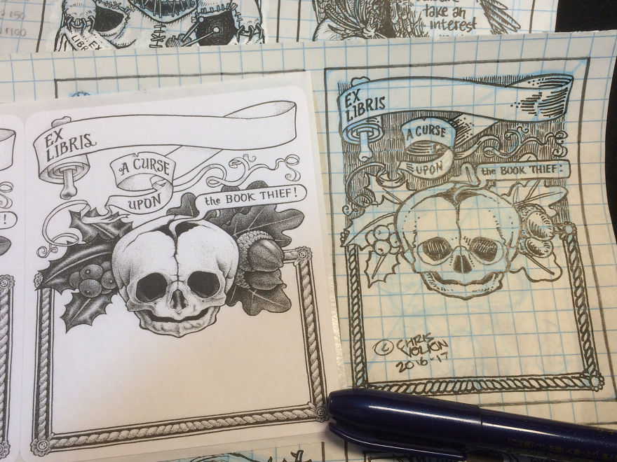 I'm Creating Book Curse Bookplates