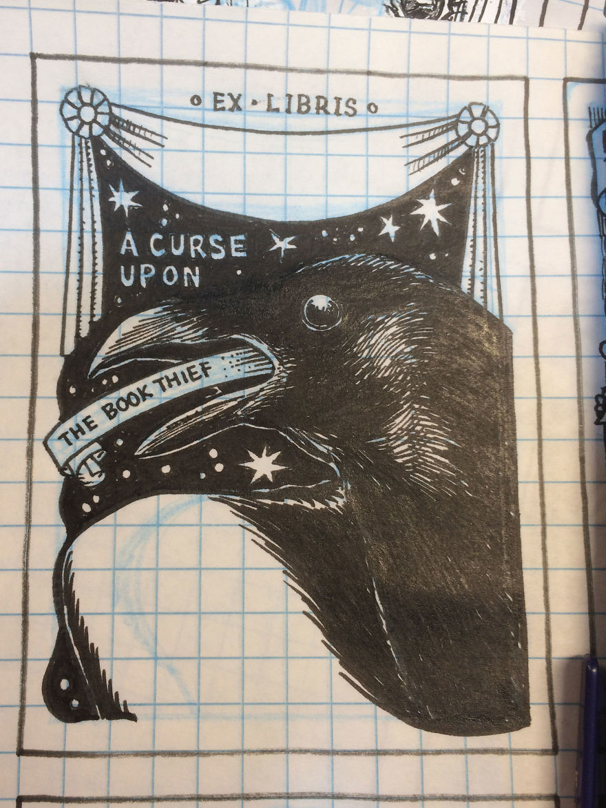 I'm Creating Book Curse Bookplates I'm Creating Book Curse Bookplates