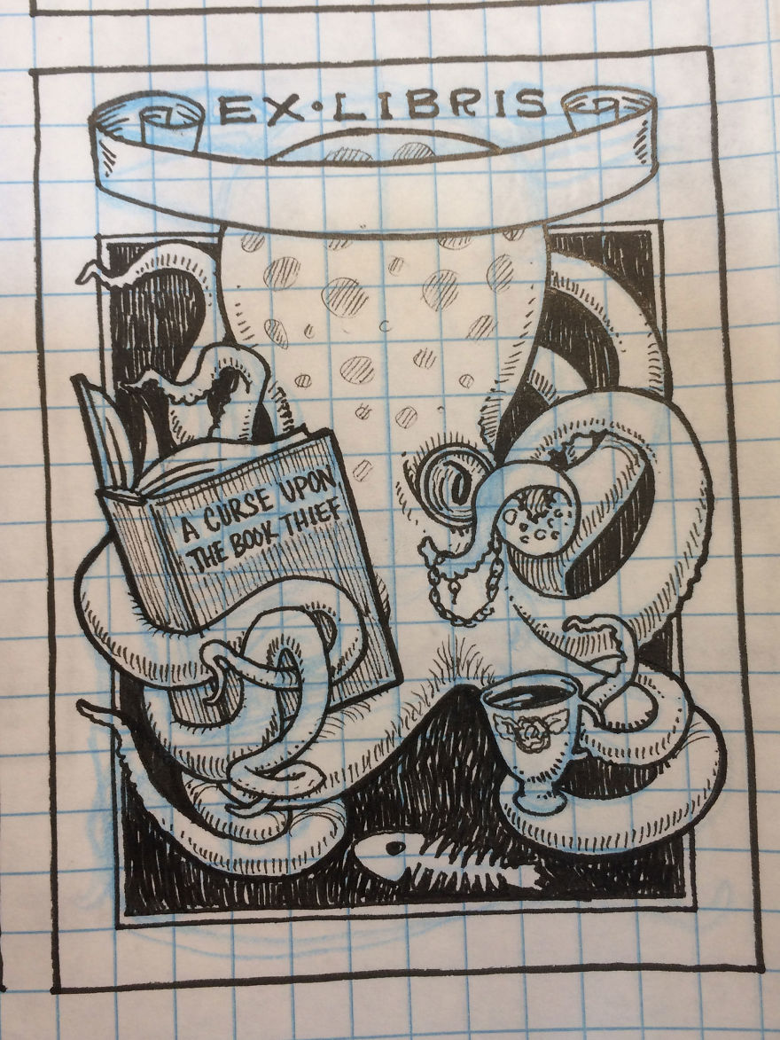 I'm Creating Book Curse Bookplates I'm Creating Book Curse Bookplates