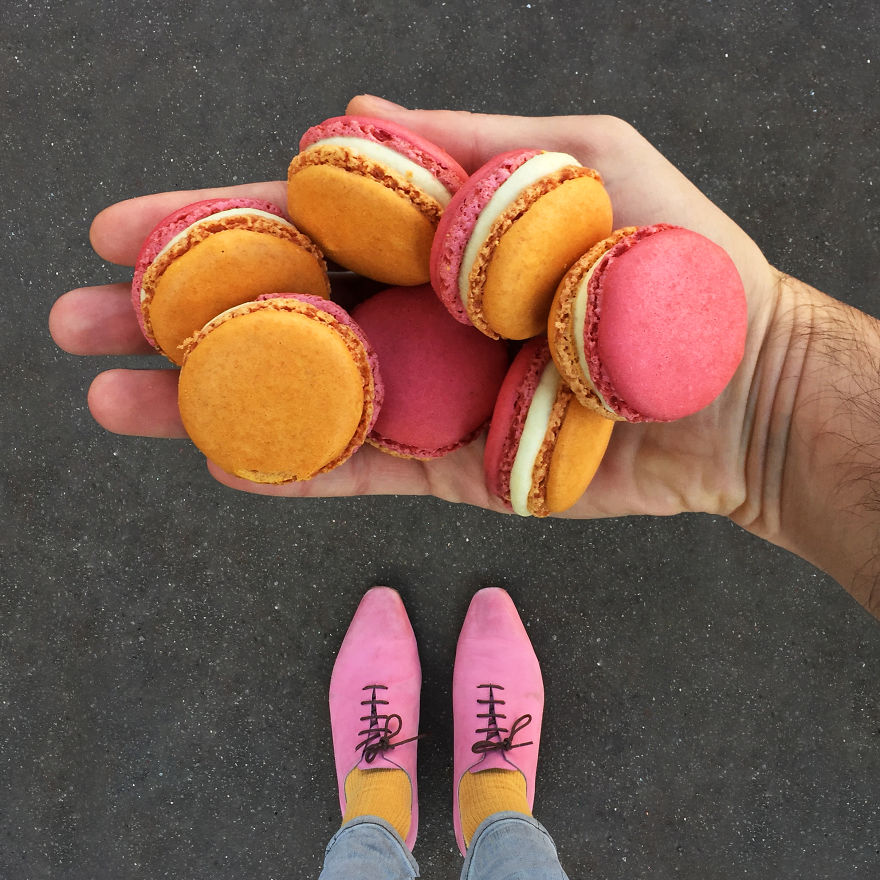 Paris Craziest Desserts For The Season Matched With Men Shoes