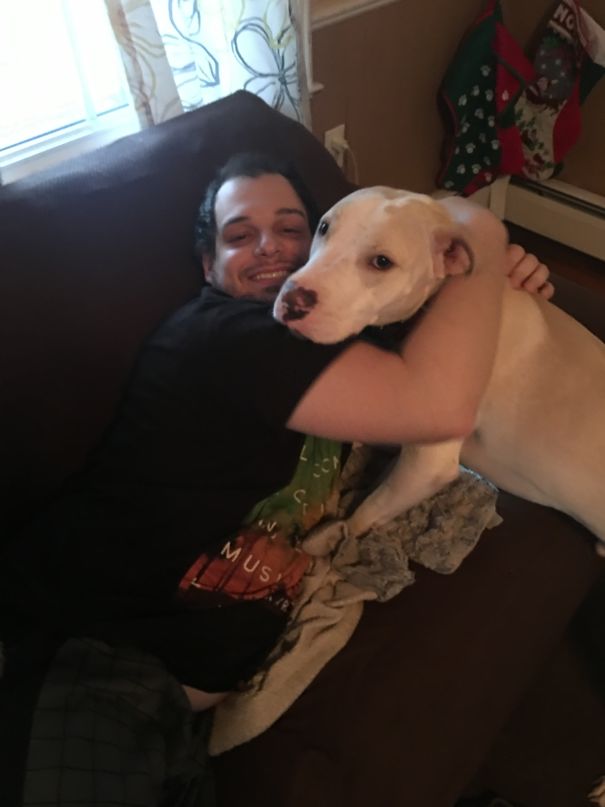 Joe, My Husband & Father To Our 4 Boys, Never Wanted A Dog.