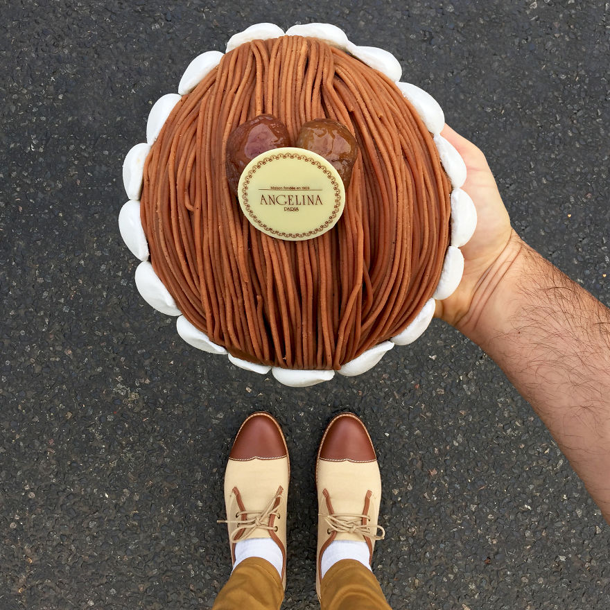 Paris Craziest Desserts For The Season Matched With Men Shoes