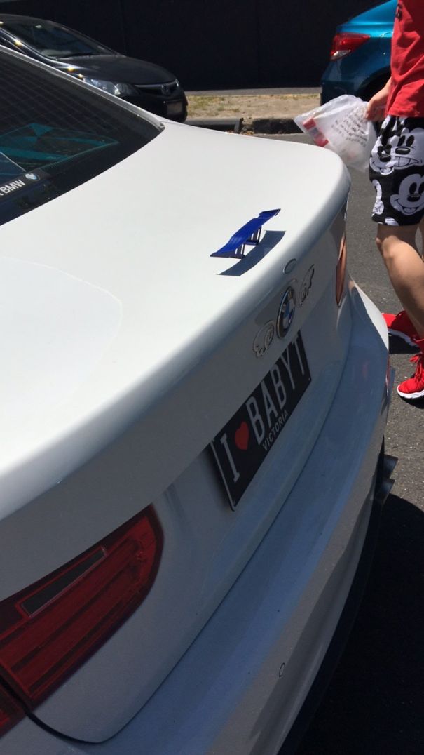 My Bf Said He'll Get Rear Wing And This Was The Outcome...