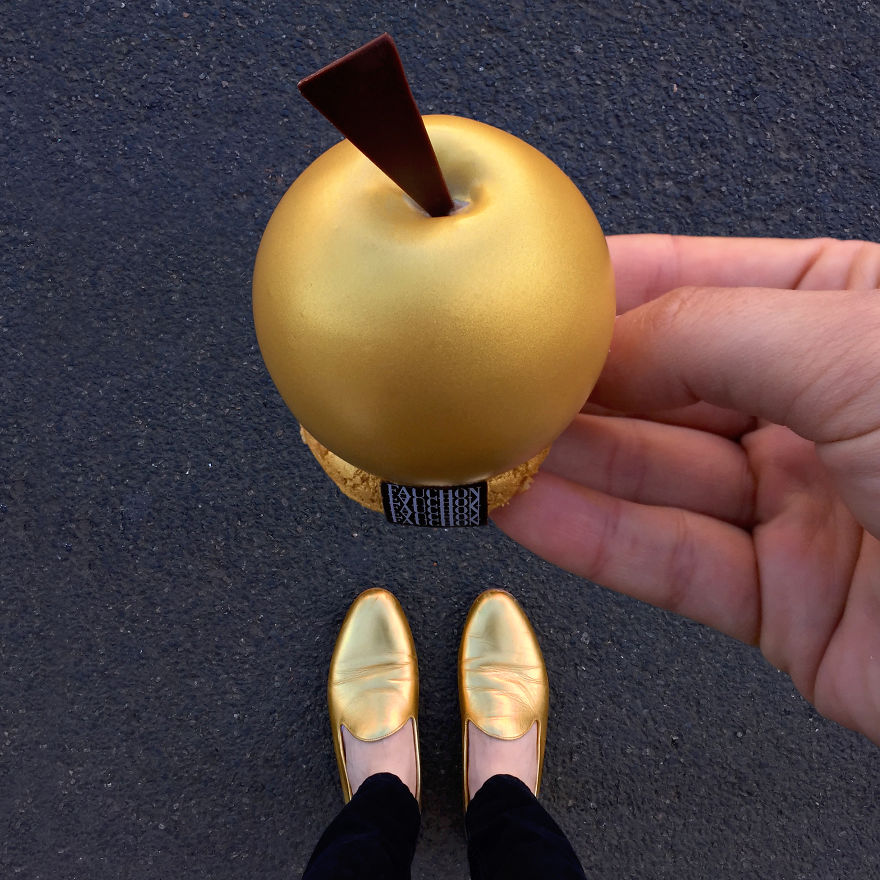 Paris Craziest Desserts For The Season Matched With Men Shoes