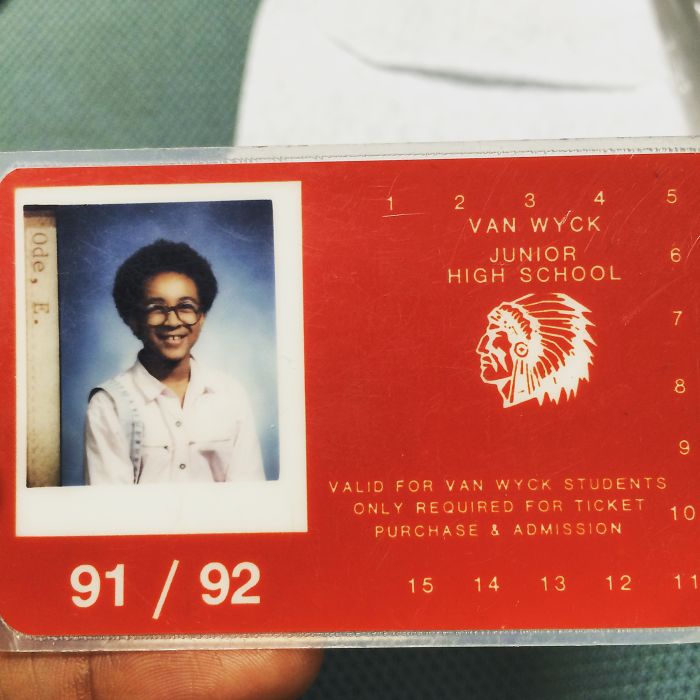 25 Years Later & I Still Have My 6th Grade Id - It Lives On My Fridge As A Reminder To Not Take Life So Seriously.