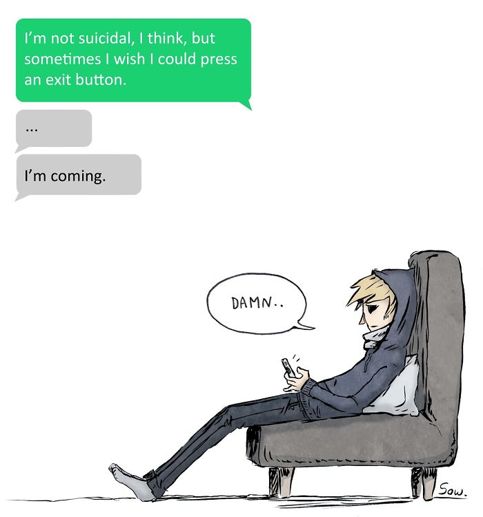 Anxiety And Depression Comics