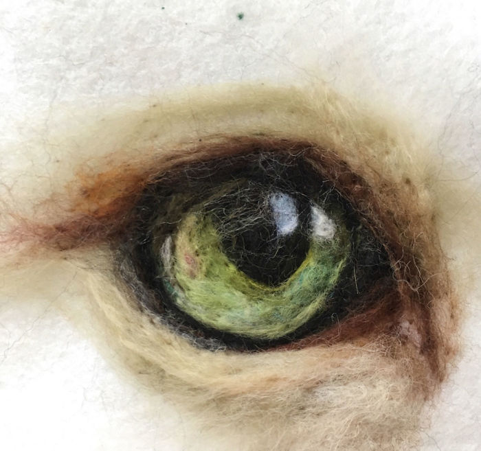 I’m "Painting" 100 Eyes In 100 Days In Wool I’m "Painting" 100 Eyes In 100 Days In Wool