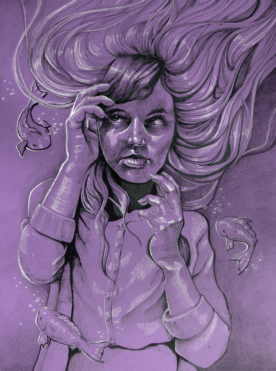 I Portrayed My Best Friend's Emotions By Drawing Them