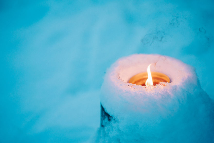 Japanese Photographer Captured Beautiful Winter Lights Of Finland