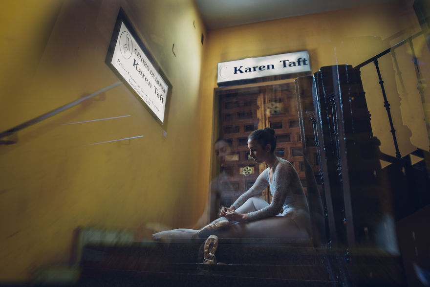 Surrealist Dancers In Madrid