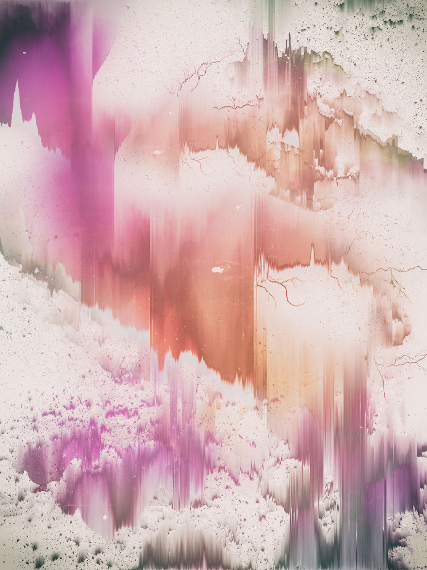 I Create Colorful Abstract Images That Look Like Celestial Dreams