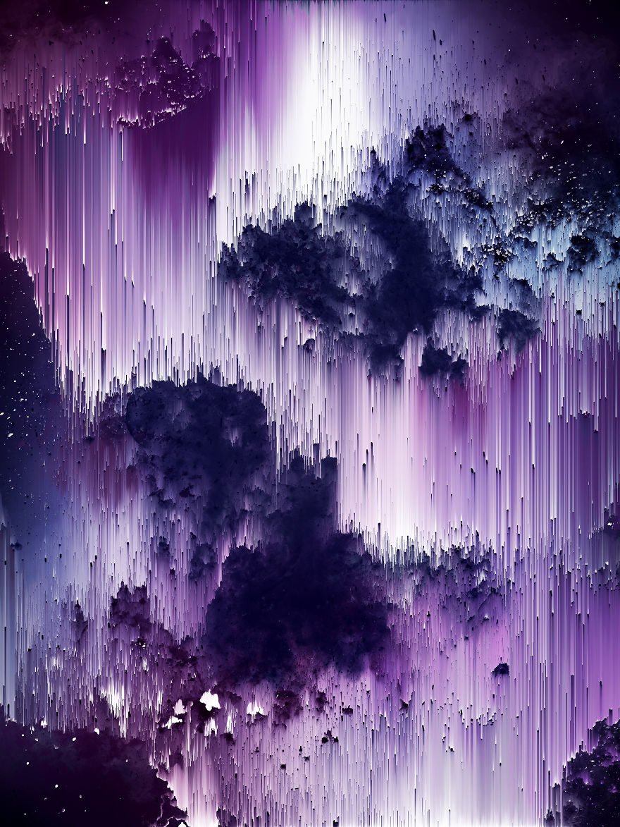 I Create Colorful Abstract Images That Look Like Celestial Dreams