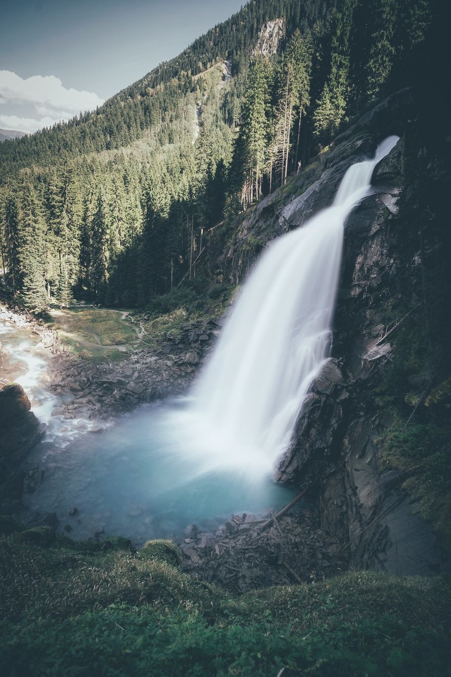Krimml Falls, Krimml, Austria