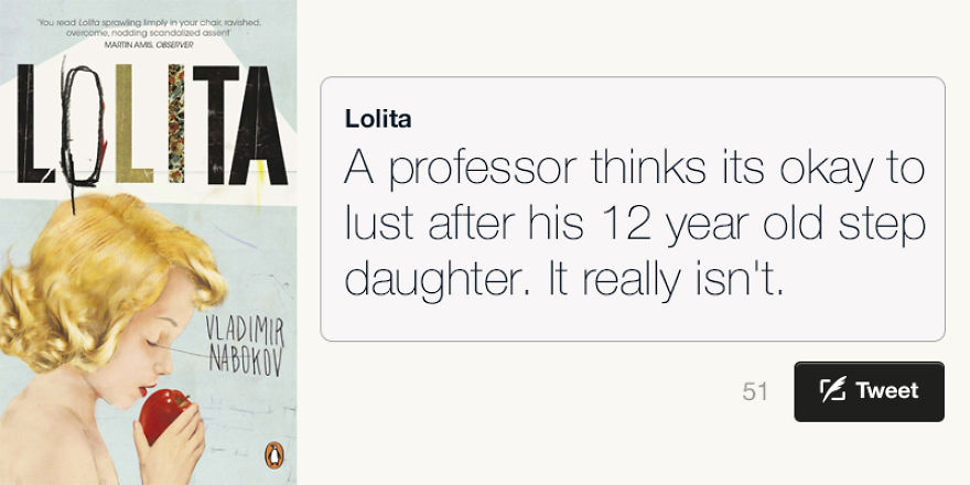 America’s Best Novels In 140 Characters Or Less