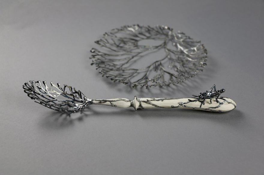 I Transform Everyday Tableware Into Intricate Works Of Art Inspired By Historical Events