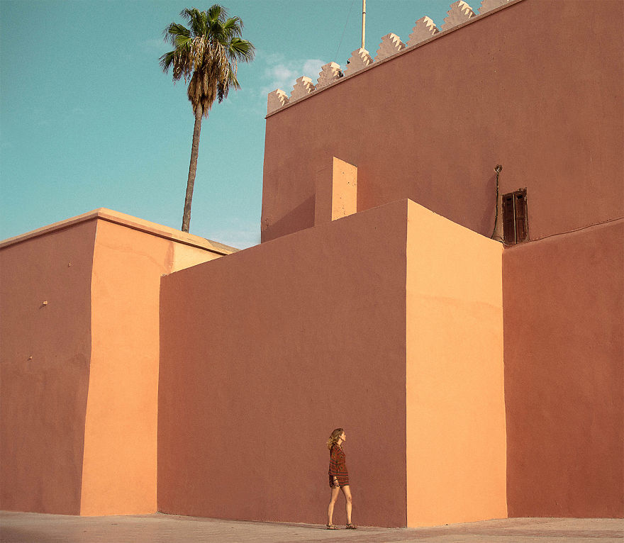 Sunset In Marrakech, Morocco