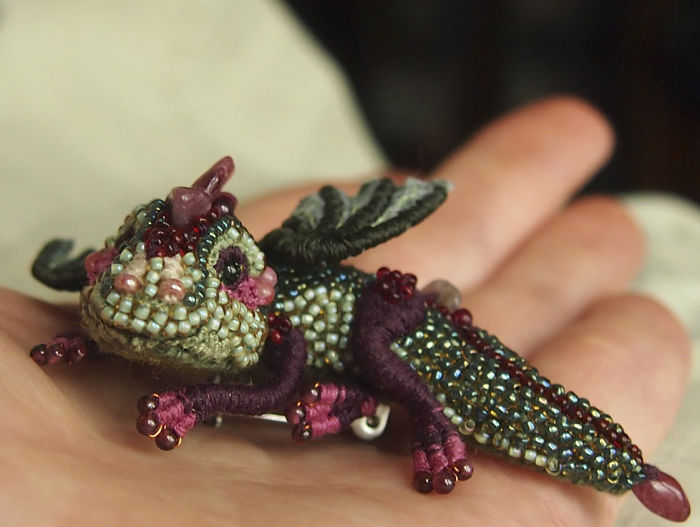 Embroidered Dragons