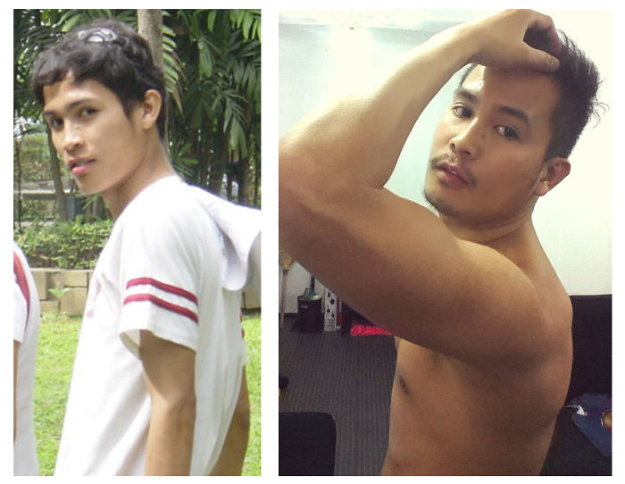 This Is Me In 2006 Vs 2016.