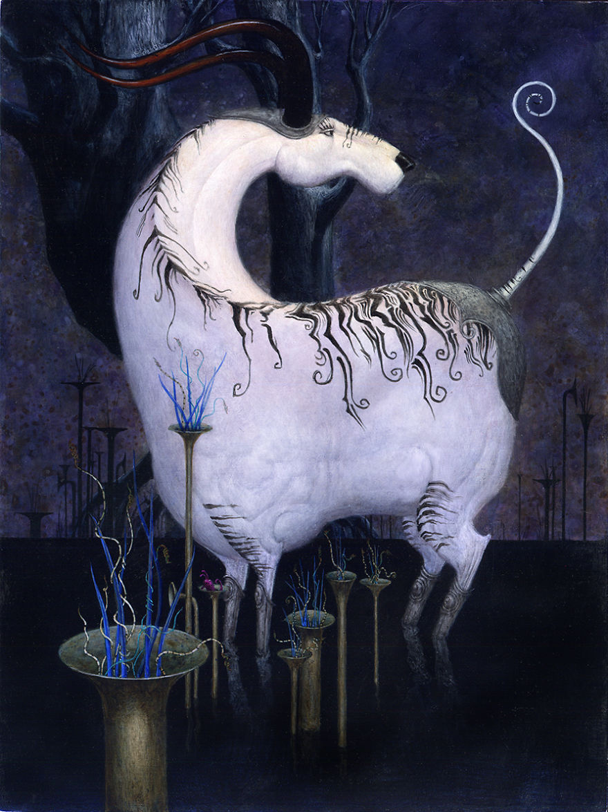 Horned (right Panel)