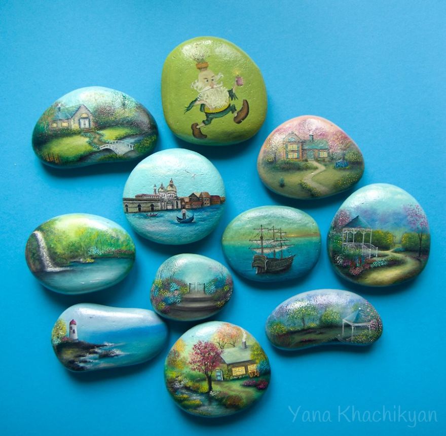 Paintings On Stones