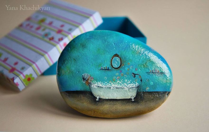 Paintings On Stones