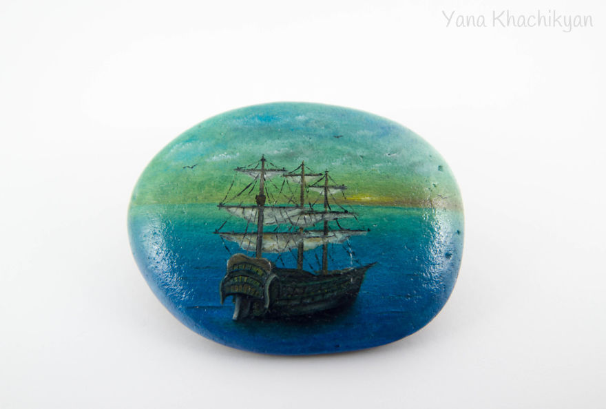 Paintings On Stones