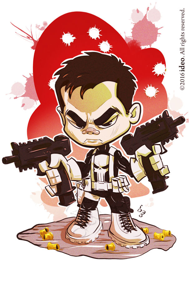 My Friend Draws Adorable Chibi Versions Of Popular Characters. How Many Can You Recognize?