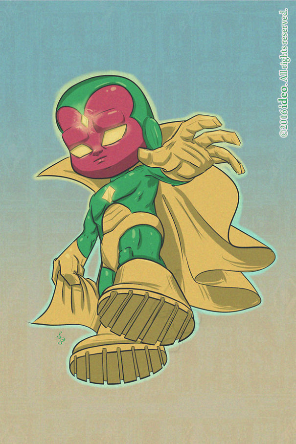 My Friend Draws Adorable Chibi Versions Of Popular Characters. How Many Can You Recognize?