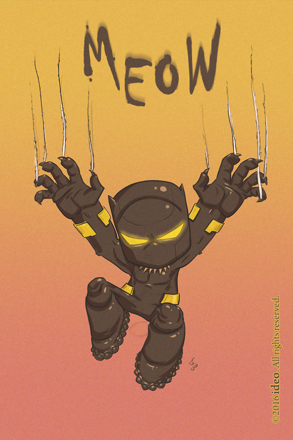 My Friend Draws Adorable Chibi Versions Of Popular Characters. How Many Can You Recognize?