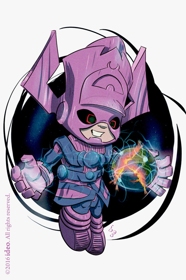 My Friend Draws Adorable Chibi Versions Of Popular Characters. How Many Can You Recognize?