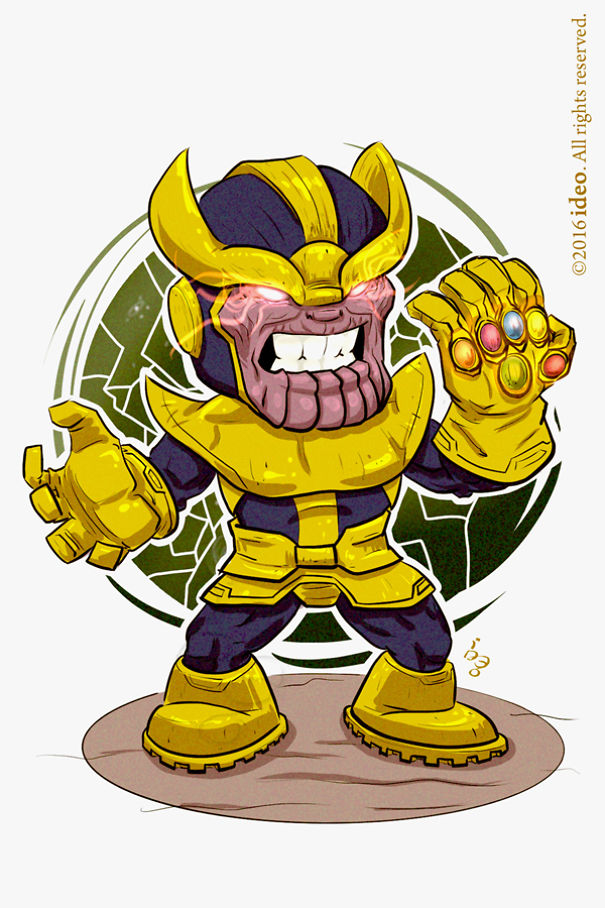 My Friend Draws Adorable Chibi Versions Of Popular Characters. How Many Can You Recognize?