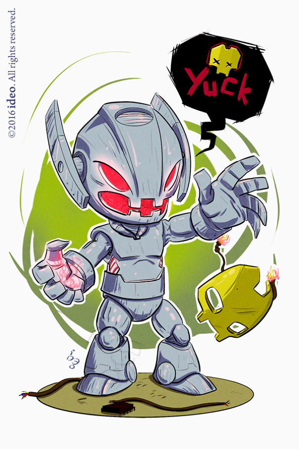 My Friend Draws Adorable Chibi Versions Of Popular Characters. How Many Can You Recognize?