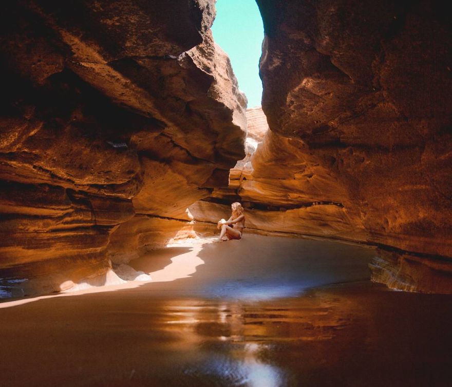Exploring Secret Caves And Enjoying The Sound Of The Ocean