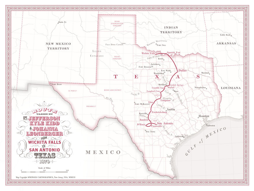 I Design Maps To Look Like They Are From Different Time Periods