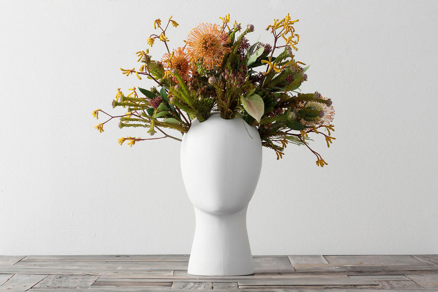 Our Unique Vase Will Put The End To Your Interior's "Bad Hair Day"