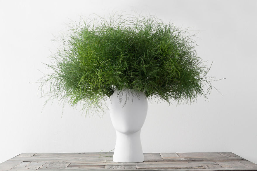 Our Unique Vase Will Put The End To Your Interior's "Bad Hair Day"
