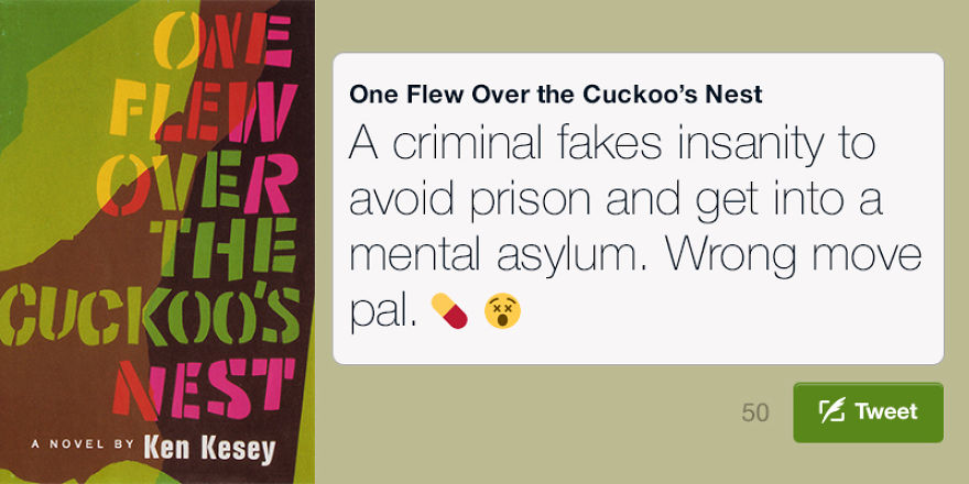 America’s Best Novels In 140 Characters Or Less