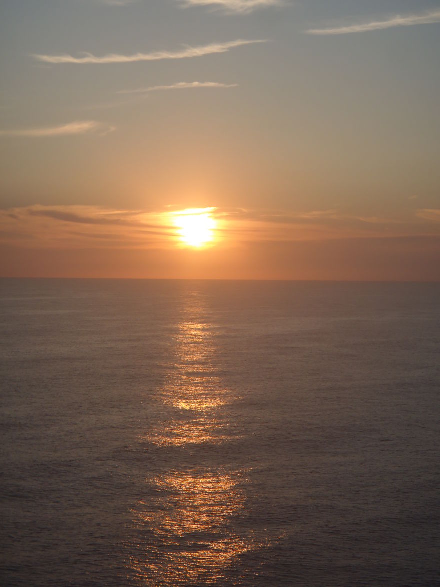 Sunset Photos I've Made While Working On Board A Cruise Ship