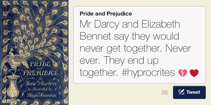 America’s Best Novels In 140 Characters Or Less