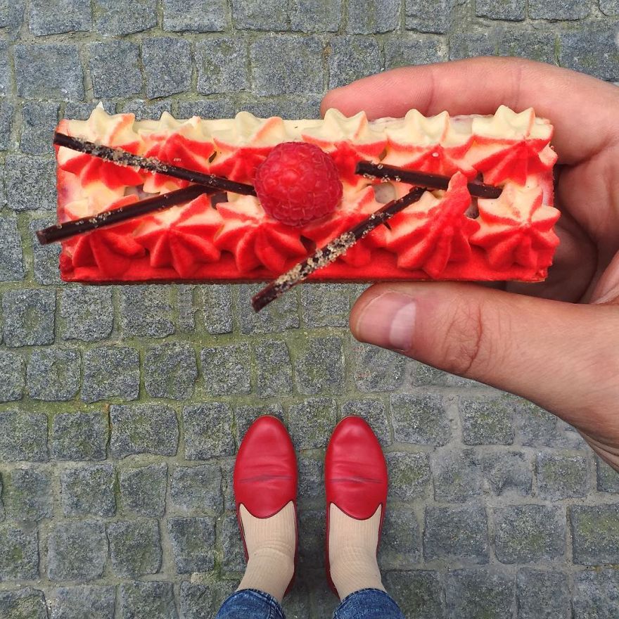 Paris Craziest Desserts For The Season Matched With Men Shoes