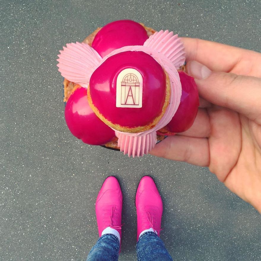 Paris Craziest Desserts For The Season Matched With Men Shoes
